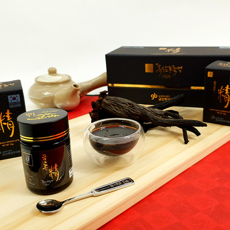 [구증구포] 고려흑삼정 농축액 100, [9 Repetitive Steaming and Drying Process] Korean Black Ginseng extract concentrate 100