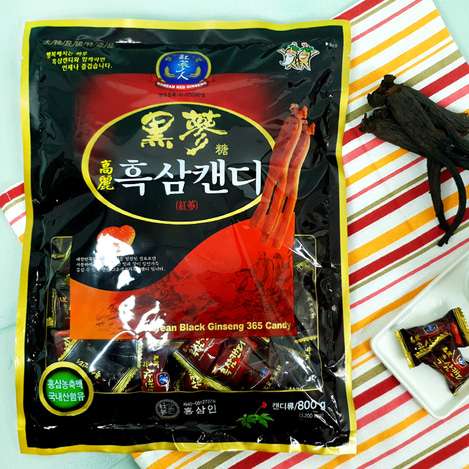 고려흑삼캔디 800g, Korean Black Ginseng candy 800g